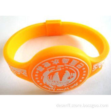 100% high quality yellow power balance silicon energy brace